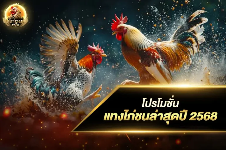 โปรโมชั่นแทงไก่ชนล่าสุดปี 2568